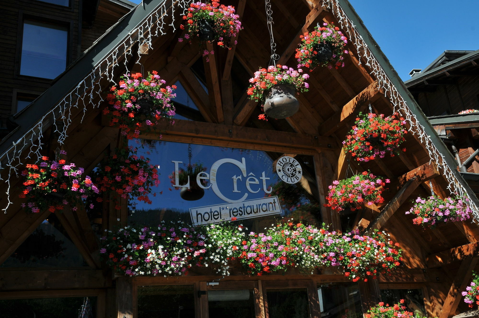 Hotel Club Le Cret Morzine Esterno foto