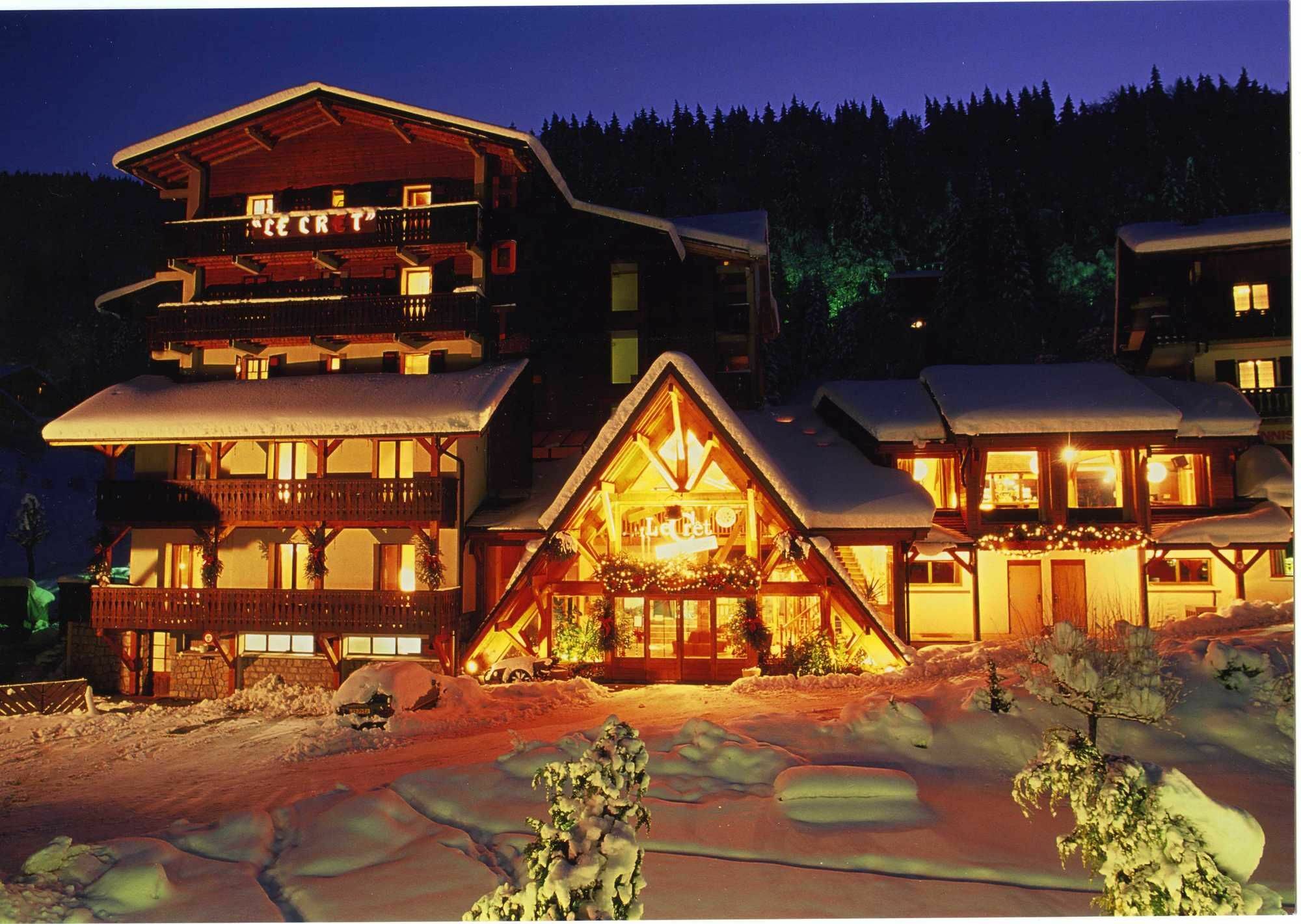 Hotel Club Le Cret Morzine Esterno foto
